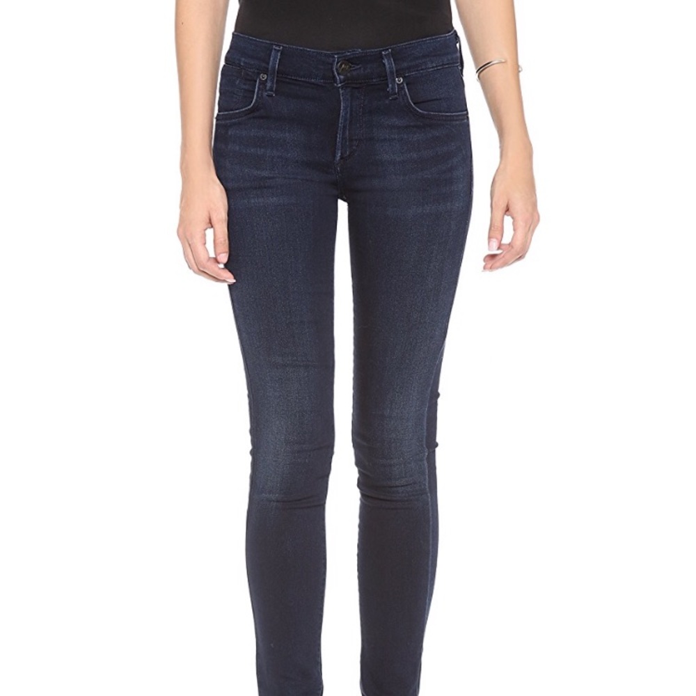 Agolde Colette Skinny Dark Wash Jeans